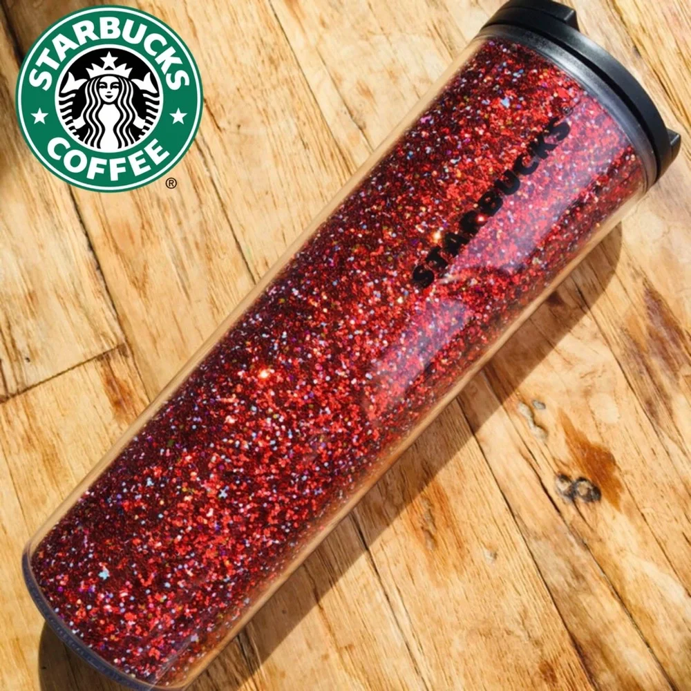 Starbucks Limited Edition Red Glitter Tumbler
